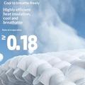 TPE Gel Cooling Seat Cushion for Summer - 40x40cm - Grey