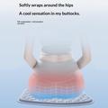 TPE Gel Cooling Seat Cushion for Summer - 40x40cm - Grey