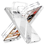 Nothing Phone (4a) TPU Case w/ 2x Tempered Glass Screen Protector - Clear
