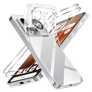 Nothing Phone (4a) Pro TPU Case w/ 2x Tempered Glass Screen Protector - Clear
