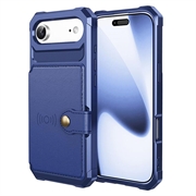 iPhone Air TPU Case with Card Holder - Blue