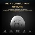 TS-16 1080P HD Smart Projector with Lifting Gimbal - 1GB/8GB