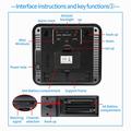 TS-75 Wireless Weather Indoor/Outdoor Station - Black