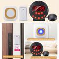 TS-BC620 LED Digital Vibrating Alarm Clock with Doorbell for Seniors