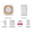 TS-BC620 LED Digital Vibrating Alarm Clock with Doorbell for Seniors