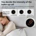 TS-BC800-LED Vibrating Alarm Clock - 3-Level Vibration & LED Display - White