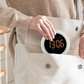 TS-BC800-LED Vibrating Alarm Clock - 3-Level Vibration & LED Display - White