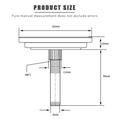 TS-BX63 Bimetallic BBQ Thermometer - 0-250 °C, IP55