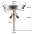 TS-BX65 Bimetallic BBQ Grill Thermometer with Color-Coded Zones