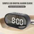 TS-R900 5.5" LED Mirror Alarm Clock - Black