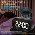 TS-R900 5.5" LED Mirror Alarm Clock - Black