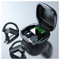 TWS Bluetooth Earphones with LED Charging Case MD03 - Black