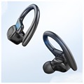 TWS Sports Earphones with LED Display VV2 - Black