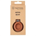 Tactical Beam Apple AirTag Case with Keyring - Brown