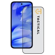 Google Pixel 9a Tactical Glass Shield 5D Tempered Glass Screen Protector - Black Edge
