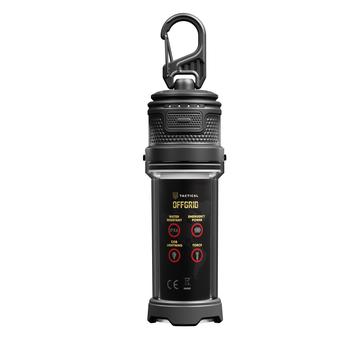 Tactical Offgrid 2-in-1 LED Lantern / Emergency Power Bank - Black