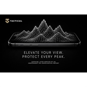 iPhone 17 Pro/18 Pro Tactical Sapphire Bullet Tempered Glass Screen Protector - Black Edge