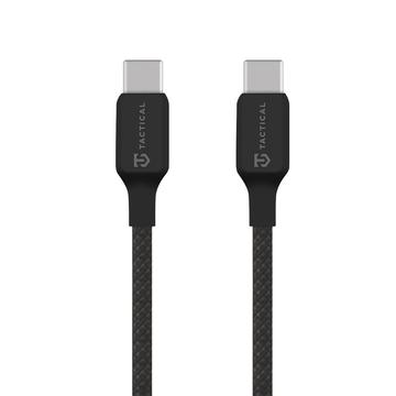 Tactical Stitch Thread USB-C Cable - 0.3m, 60W - Black