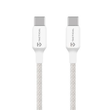 Tactical Stitch Thread USB-C Cable - 1m, 60W - White