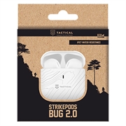 Tactical StrikePods Bug 2.0 Wireless Earphones - Arctic