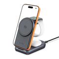 Tech-Protect A53 3-in-1 MagSafe Wireless Charger 25W Qi2.2 - Dark Grey