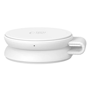 Tech-Protect A55 2-in-1 Magnetic/MagSafe Wireless Charger 25W, QI2.2 - White