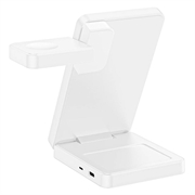 Tech-Protect A56 3-in-1 Magnetic/Magsafe Wireless Charger 25W, QI2.2 - White