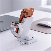 Tech-Protect A56 3-in-1 Magnetic/Magsafe Wireless Charger 25W, QI2.2 - White