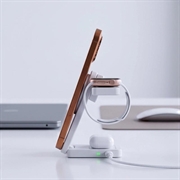 Tech-Protect A56 3-in-1 Magnetic/Magsafe Wireless Charger 25W, QI2.2 - White