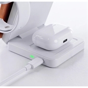 Tech-Protect A56 3-in-1 Magnetic/Magsafe Wireless Charger 25W, QI2.2 - White