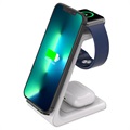 Tech-Protect A8 3-in-1 Wireless Charging Station - White