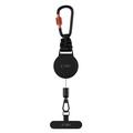 Tech-Protect ATH04 UrbanLoop Anti-Theft Phone Holder with Retractable Steel Cable - Black