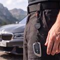 Tech-Protect ATH04 UrbanLoop Anti-Theft Phone Holder with Retractable Steel Cable - Black
