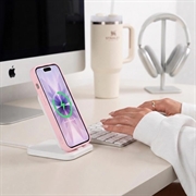 iPhone 17 Tech-Protect BasicMag MagSafe Case - Matte Soft Pink
