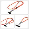 Tech-Protect C10S 2-in-1 Rope Crossbody and Wrist Lanyard - Orange / Titanium