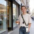 Tech-Protect C9S Rope Crossbody Lanyard - Army Green
