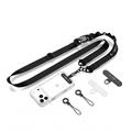 Tech-Protect C9S Rope Crossbody Lanyard - Black