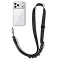 Tech-Protect C9S Rope Crossbody Lanyard - Black