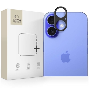 iPhone 17 Tech-Protect Camalloy Fit+ Aluminum Camera Protector - Black