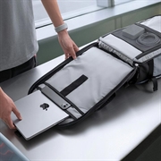 Tech-Protect Defender S70 24L Travel Laptop Cabin Backpack - Ryanair/Wizz Air - 40x30x20cm - Grey