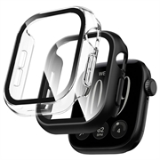 Apple Watch Series 12 Tech-Protect Defense360 Case w. Screen Protector - 42mm - 2 Pcs. - Black / Clear