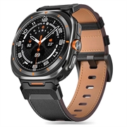 Samsung Galaxy Watch Ultra 2024/2025/2026 Tech-Protect Delta Pro Leather Strap - 47mm - Black