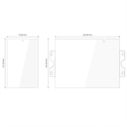 Samsung Galaxy Z Fold8 Tech-Protect Easy Set 4-in-1 Protection Kit - Clear