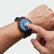 Samsung Galaxy Watch8/9 Tech-Protect Easy Set+ Tempered Glass Screen Protector - 44mm - 2 Pcs. - Clear