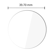 Samsung Galaxy Watch8/9 Tech-Protect Easy Set+ Tempered Glass Screen Protector - 44mm - 2 Pcs. - Clear