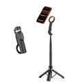 Tech-Protect L11S 2-in-1 MagSafe Selfie Stick Tripod with Bluetooth Remote - Black