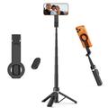 Tech-Protect L11S 2-in-1 MagSafe Selfie Stick Tripod with Bluetooth Remote - Black