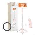 Tech-Protect L11S 2-in-1 MagSafe Selfie Stick Tripod with Bluetooth Remote