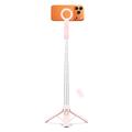 Tech-Protect L11S 2-in-1 MagSafe Selfie Stick Tripod with Bluetooth Remote - Pink