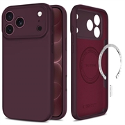iPhone 17 Pro Max/18 Pro Max Tech-Protect Liquid Silicone Case - MagSafe Compatible - Burgundy